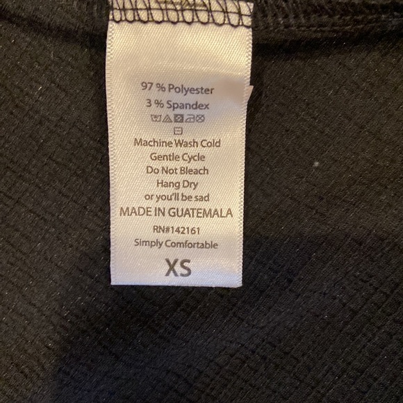 LULaRoe Long line vest black - Picture 3 of 3